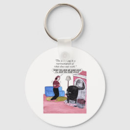 Oj, glöm träet nyckelring