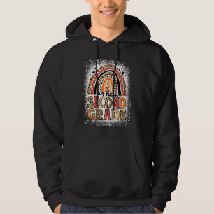 Oj Hej andra klass tillbaka till skolan leopard re Hoodie