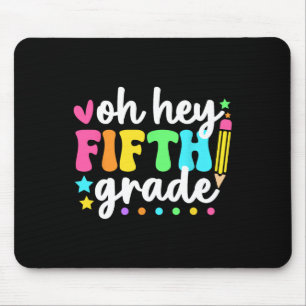 Oj hej femte klass tillbaka till skolan lärare ele musmatta