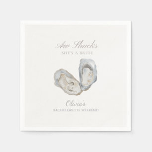 Oj, hon är en brud möhippa pappersservett