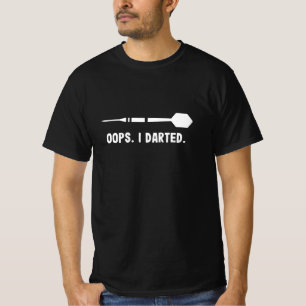 Oj. Jag Darted. Funny Darts Sport Gift T Shirt