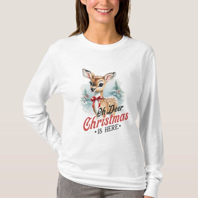 Oj Julen Är Här T Shirt (Framsida)