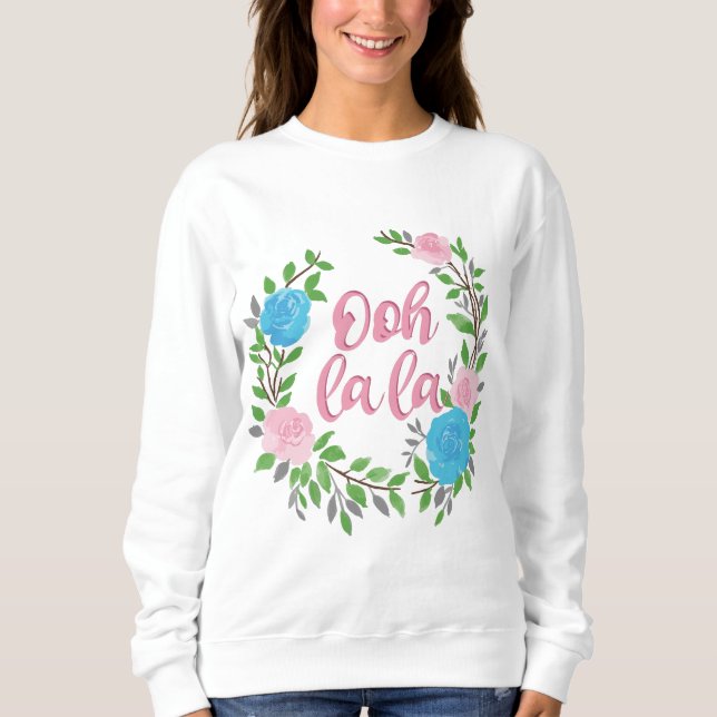 Oj La La - Franskens fraser T Shirt (Framsida)