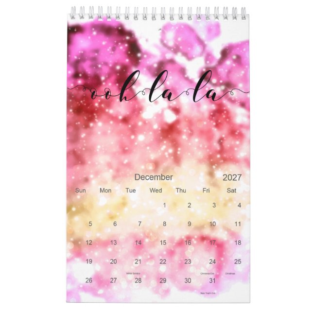 Oj-La-La Kalender (Dec 2027)