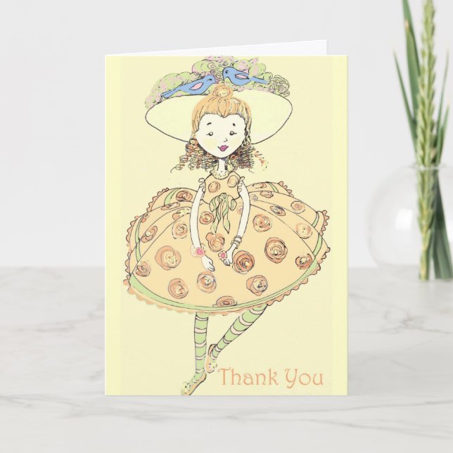 Oj Lycklig Day Tack Greeting Card Kort (Framsida)