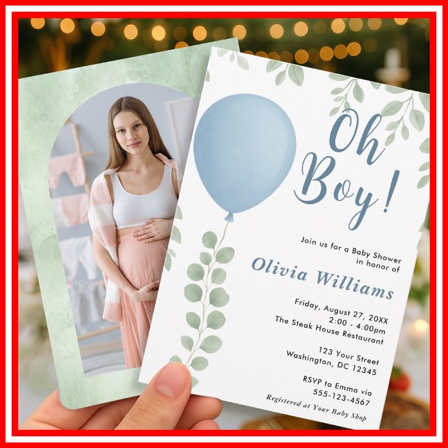 Oj poj baby shower inbjudningar (Skapare uppladdad)