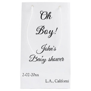 oj pojke flicka baby shower lägg till namn datum å