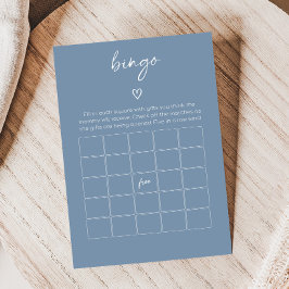 Oj pojken Boho minimalistiskt baby shower bingo-sp