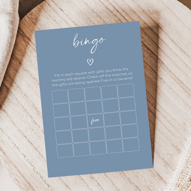Oj pojken Boho minimalistiskt baby shower bingo-sp (Modern Oh Boy Baby Shower Game)
