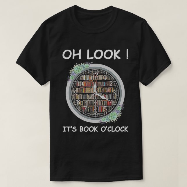 Oj se, det är Bok-o'clock T Shirt (Design framsida)
