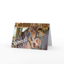 Oj! Se vem som är 40 Carousel Horse Grattis på föd