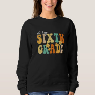 Oj, sjätte Klass Groovy Back to school-lärarna T Shirt