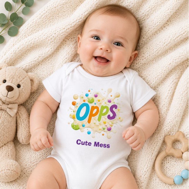Oj! Sött Röj Baby Body T Shirt (Skapare uppladdad)