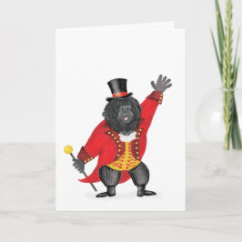Oj vilken cirkus! gorilla ringmaster kort