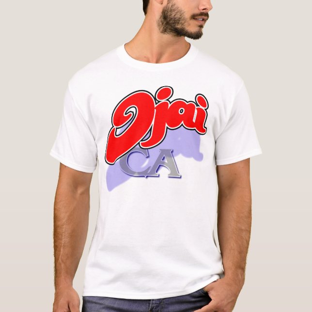 Ojai CA skjorta Tee (Framsida)