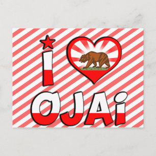 Ojai, CA Vykort