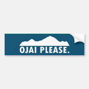 Ojai California Snälla Bildekal