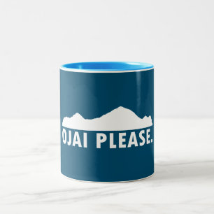 Ojai California Snälla Två-Tonad Mugg
