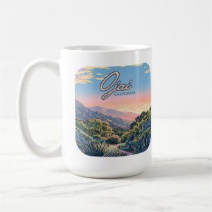 Ojai California Topa Topa Mountains Ligcape Kaffemugg