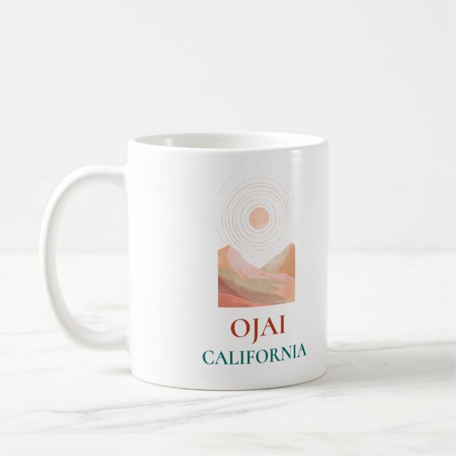 Ojai - Kalifornien Kaffemugg (Vänster)