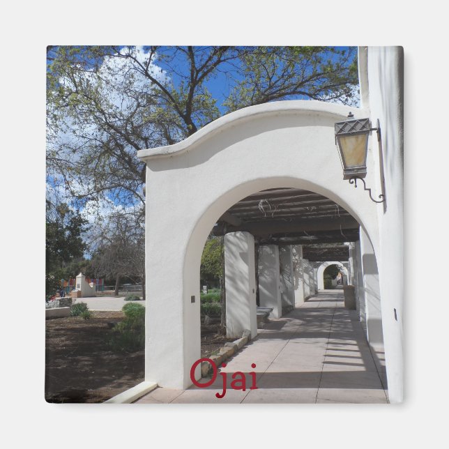 Ojai, Kalifornien Magnet (Framsidan)