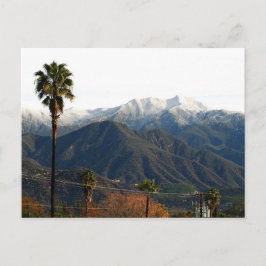 Ojai Valley med Snö Vykort
