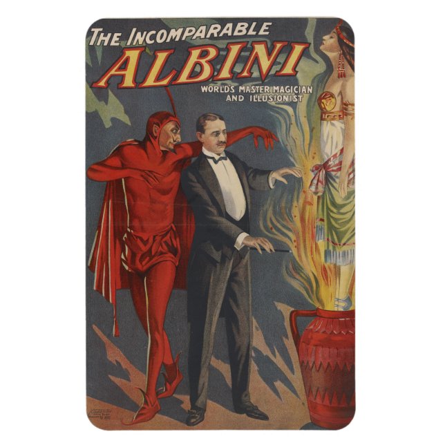 Ojämförbart Albini Magician Magnet (Vertikal)