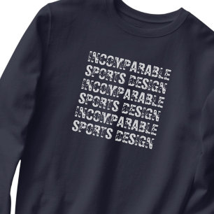 Ojämförlig Sportdesign Herr Basic Tröja Lång Ärmad Tröja