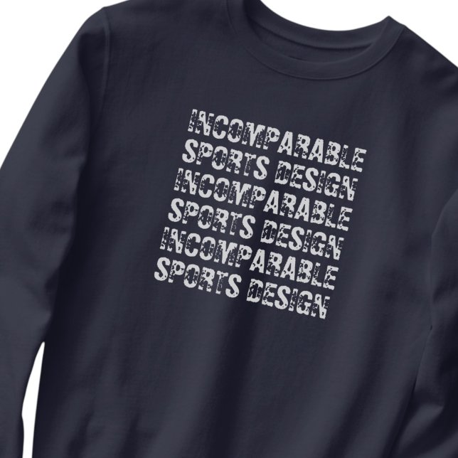 Ojämförlig Sportdesign Herr Basic Tröja Lång Ärmad Tröja (Skapare uppladdad)