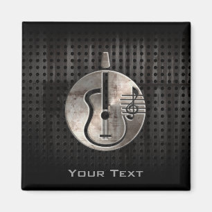 Ojämn akustisk gitarr magnet