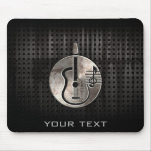 Ojämn akustisk gitarr musmatta