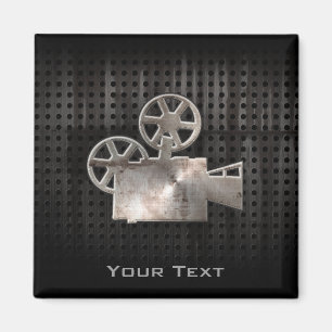 Ojämn filmkamera magnet