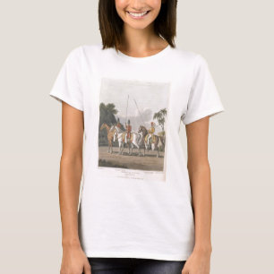 Ojämn kavalleri, den Bengal armén 1817, plätera T-shirt