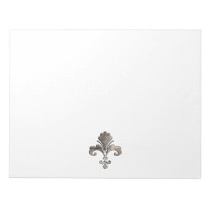 Ojämna Fleur de lis Anteckningsblock