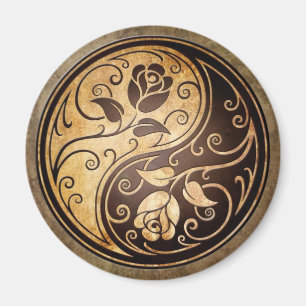 Ojämna Yin Yang ro Magnet