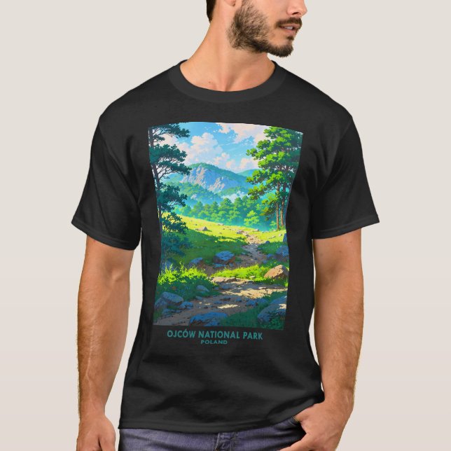 Ojcw National Park Poland T Shirt (Framsida)