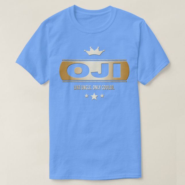 Oji som farbror Only Cooler Tee på japanska (Design framsida)