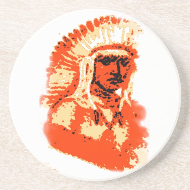 Ojibwa Underlägg Sandsten (Framsidan)