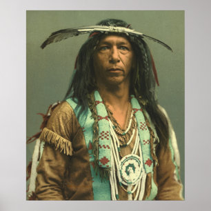 Ojibwaindiankrigare, Arrowmaker Poster