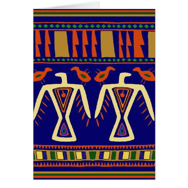 Ojibway Eagles Hälsningskort (Framsidan)