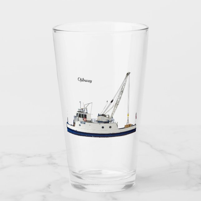 Ojibway-matarglas Glaskopp (Framsida)