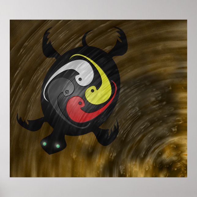 Ojibway Miskwaadesi Poster (Framsidan)