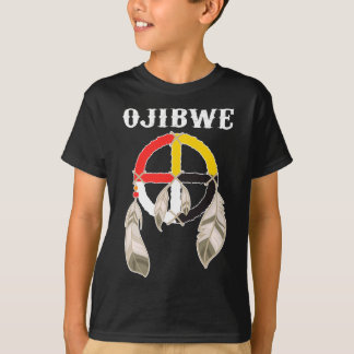 Ojibwe Anishinaabeg People Native American Medicin T Shirt