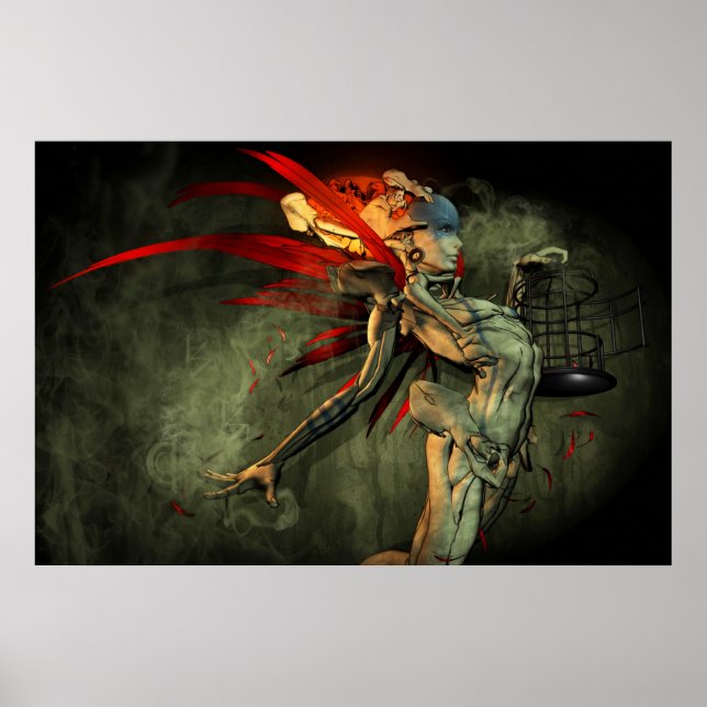 Ojibwe Asabikeshiinh Poster (Framsidan)