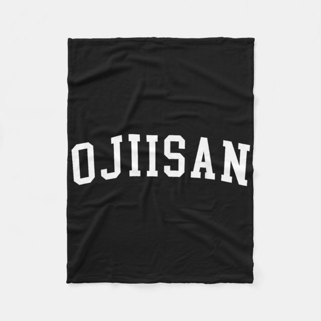 Ojiisan _2  fleecefilt (Framsidan)