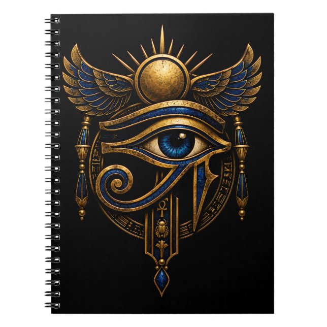 Ojo de Horus Anteckningsbok (Framsidan)