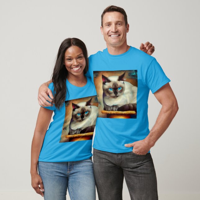 Ojos Azules Cat T Shirt (Unisex)