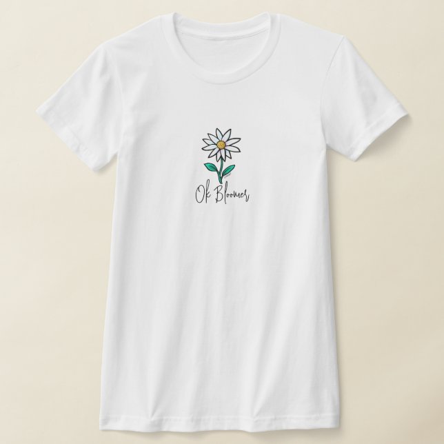 OK Bloomer-Daisy T Shirt (Laydown)