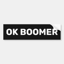 OK Boomer Bildekal