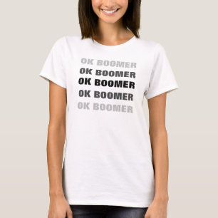 OK BOOMER-design upprepad T Shirt